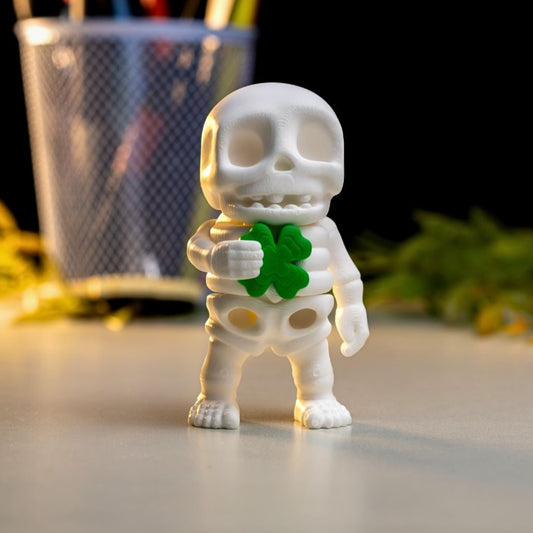 Lucky clover tiny Skeleton