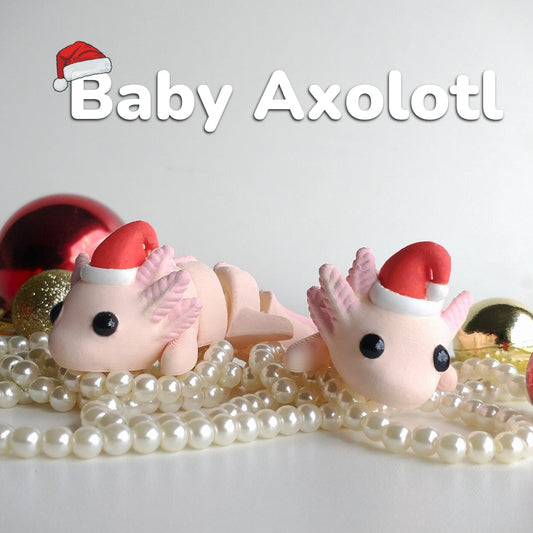 Christmas baby Axolotl